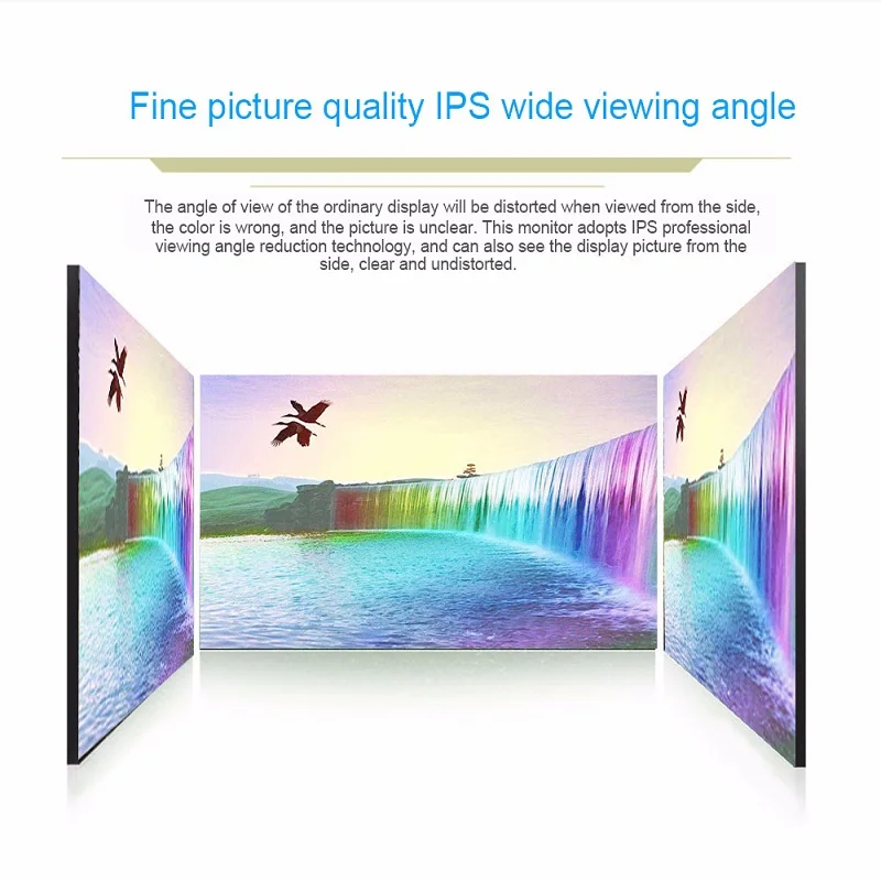 IMPORX 13 inch TFT LCD Monitor 720P with VGA HDMI AV BNC USB for PC CCTV Security Camera Portable H