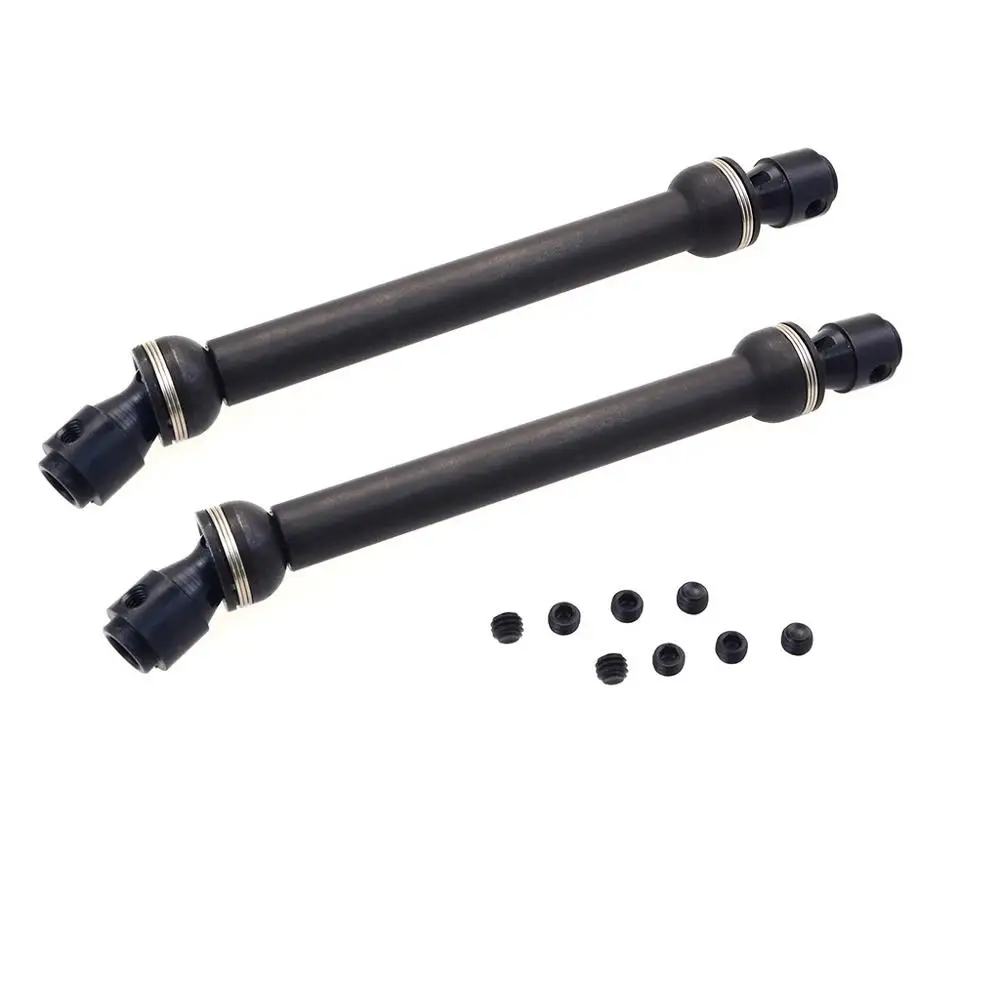 

2Pcs 112-152mm Metal Universal Drive CVD Shaft for 1/10 RC Traxxas TRX4 Axial SCX10 90046 D90 D110 CC01 Part