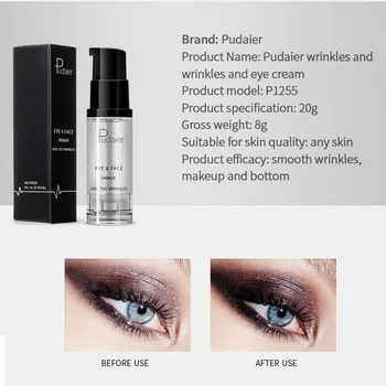 

New Eyes Makeup Eyeshadow Primer Cream Long Lasting Dark Hide Wrinkles Primer Foundation Cosmetic Tool HJL2018