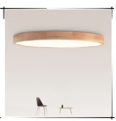 Solid wood modern pendant light Chinese Nordic creative minimalist living room dining wood ball wooden pendant lamp