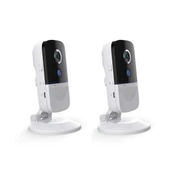 

Freecam 2PACK Home Security IP Camera Mini Wifi Baby Monitor 720P HD Motion Detection Two-way Talk Night Vision Surveillance Cam