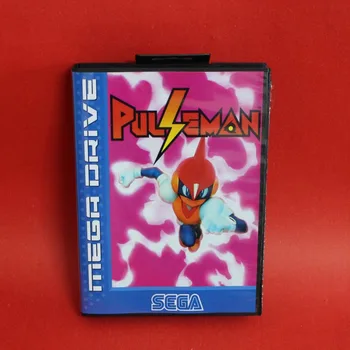 

Pulseman 16 bit MD card with Retail box for Sega MegaDrive Video Game console system