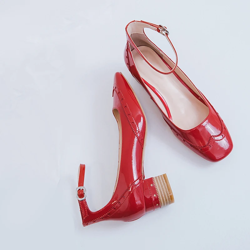 2 inch block heel pumps