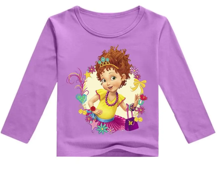 Г. Весенние детские футболки с длинными рукавами с принтом Нэнси хлопковые футболки для мальчиков и девочек, детская одежда Fille, Детский костюм - Цвет: model 8
