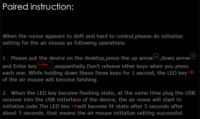 Measy воздуха приемник usb-мыши ключ для Measy воздуха Fly Мышь GP800/GP811/RC6/RC7/RC8/RC9/RC10/RC11/RC12