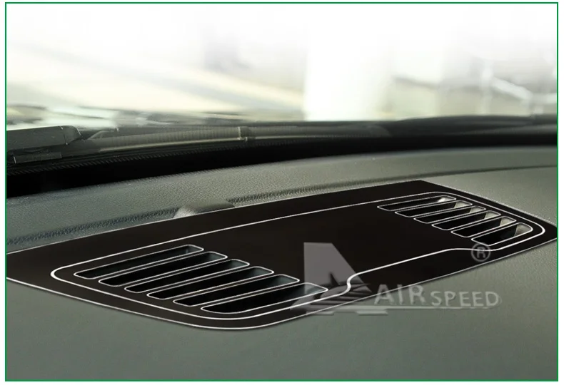 Airspeed Aluminum Alloy for BMW E90 Accessories for BMW E90 Sticker for BMW E90 Interior Trim Car AC Outlet Vents Frame Stickers (10)