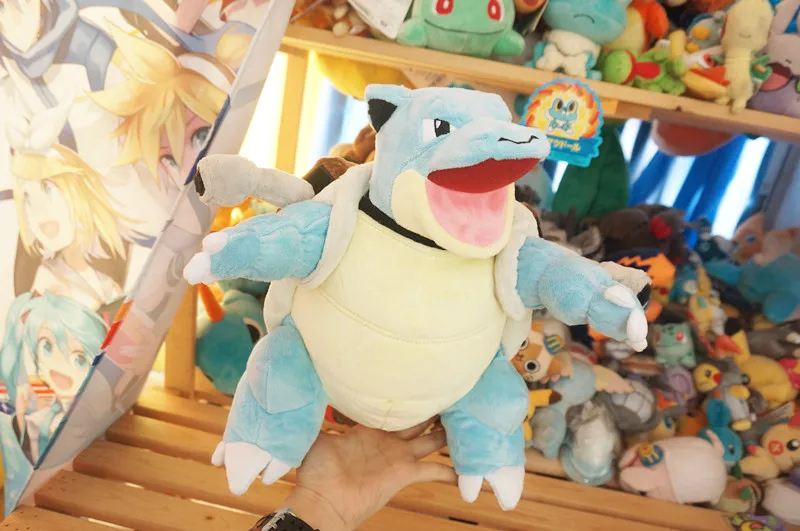 Большой Venusaur& Blastoise& Charizard JUMBO плюшевые игрушки в подарок - Цвет: Blastoise