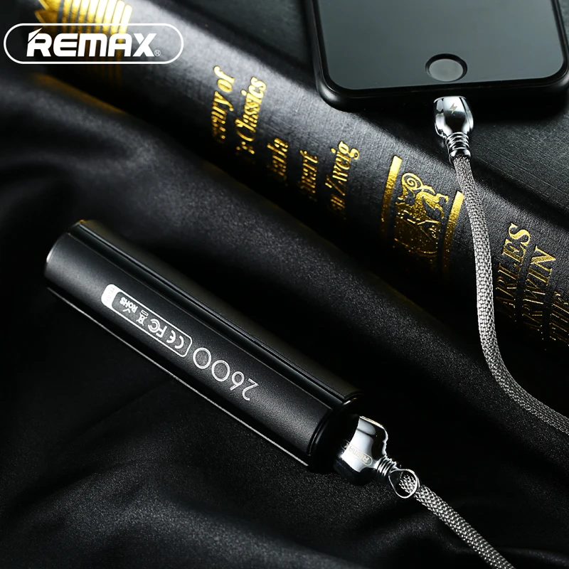 Remax Portable Power-Bank 2600 MAh Mini External Battery Charger 18650 Power Bank Batteries For Xiomi Mi Iphone Usb Pover Bank Remax Portable Power-Bank 2600 MAh Mini External Battery Charger 18650 Power Bank Batteries For Xiomi Mi Iphone Usb Pover Bank