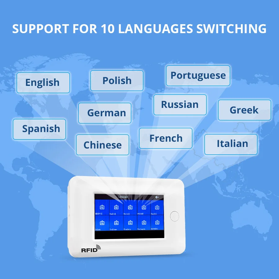 

PG106 2G 3G GSM 850/900/1800/1900MHz Wireless Smart Home Security Alarm System for IP Camera APP Control Support 10 Languages