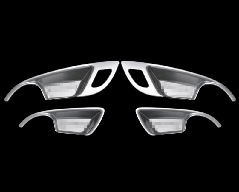 Для Chevrolet Equinox 2017 2018 2019 Крышка для автомобиля Стайлинг ABS Матовый Серебристый