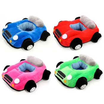 

Cute Baby 1-6 Month Cars Model Stuffed Toys Babies Brinquedos For Kids Kawaii Car Shape Learning Seat Kids Gift