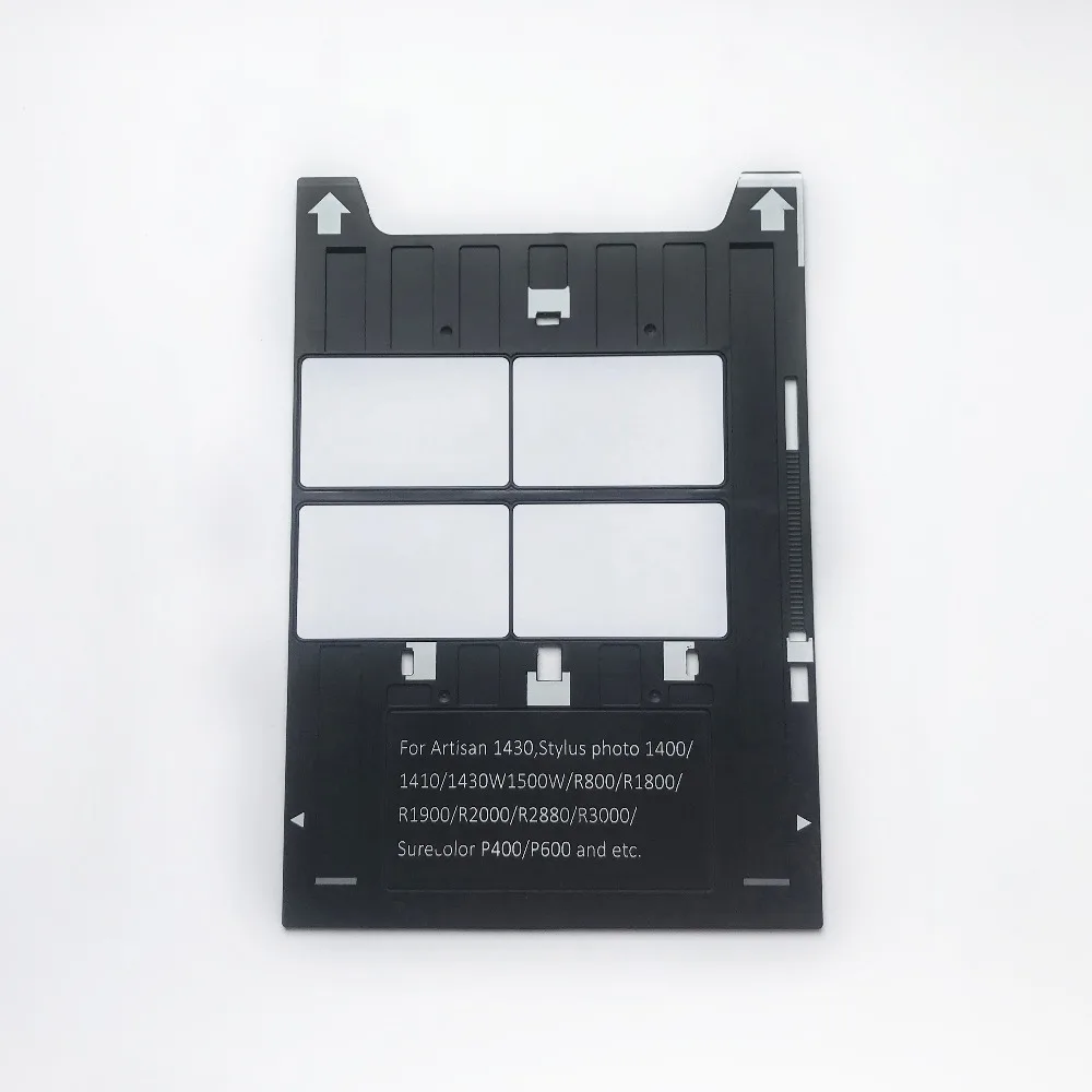 10 шт./лот лот для струйной печати из ПВХ лоток идентификационных карт Epson SureColor P400