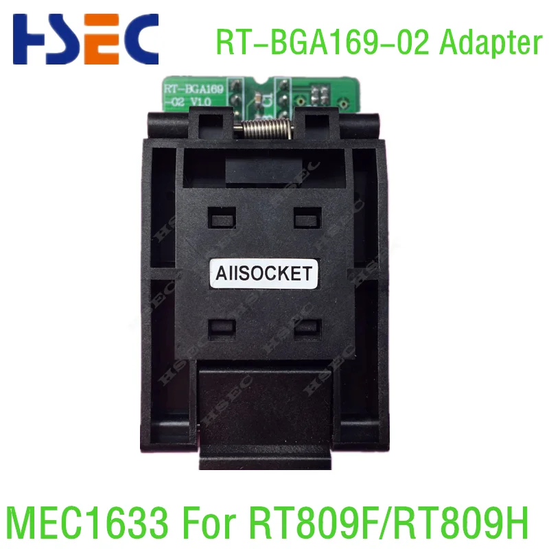 

Free shipping Original BGA169 adapter/ RT-BGA169-02 adpater MEC1633 Adapter socket EC Adapter for RT809F RT809H programmer