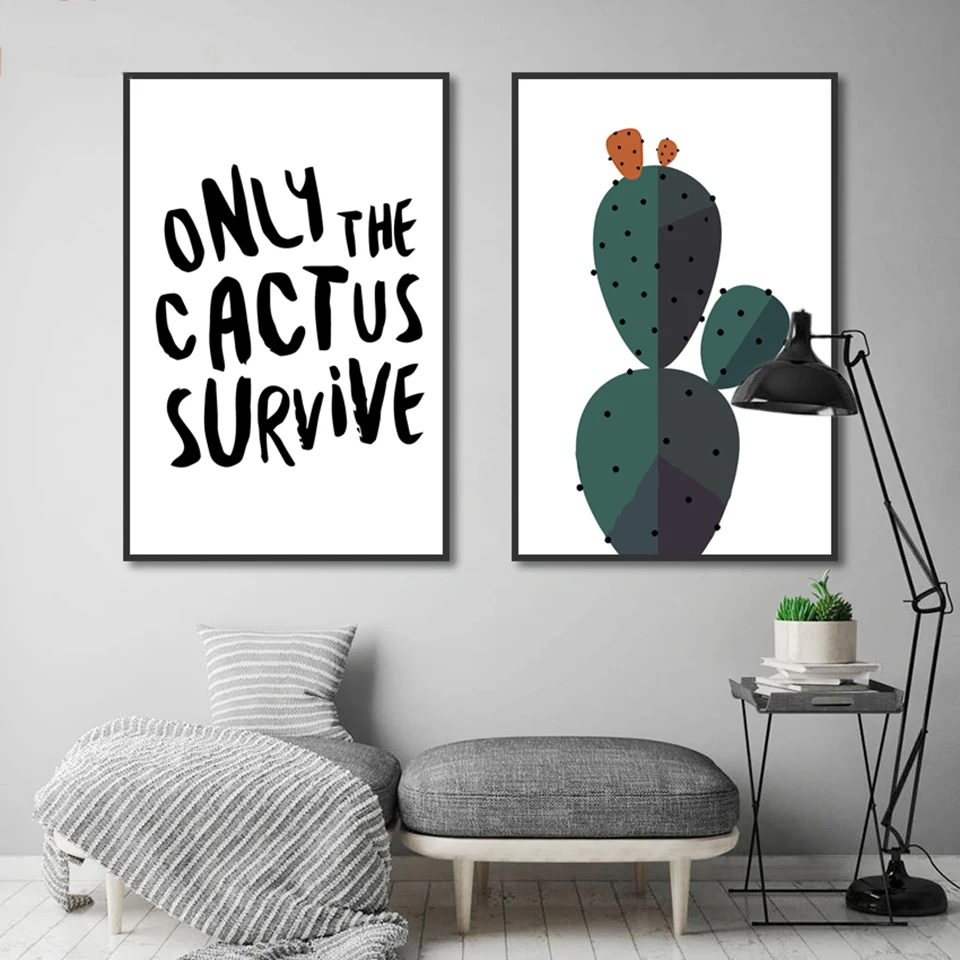 ALMUDENA-Cactus-Nordic-Home-Study-Simple-Creative-Framed-Painting-Modular-Canvas-Picture-Living-Room-Wall-Art