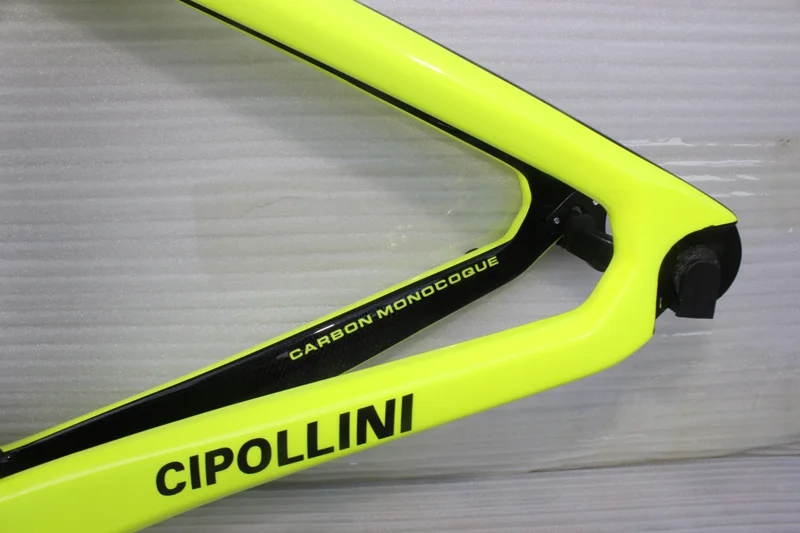 Заводская распродажа флуоресцентный желтый дорожный велосипед Cipollini NK1K T1000 углеродная Рама размер XXS, XS, S, M, L набор углеродных велосипедов