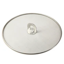 Mayitr 1 шт. 29/33 см Нержавеющая сталь брызги Экран сетка жира крышка масло покрытие для сковороды с ручкой Кухня приспособления для готовки