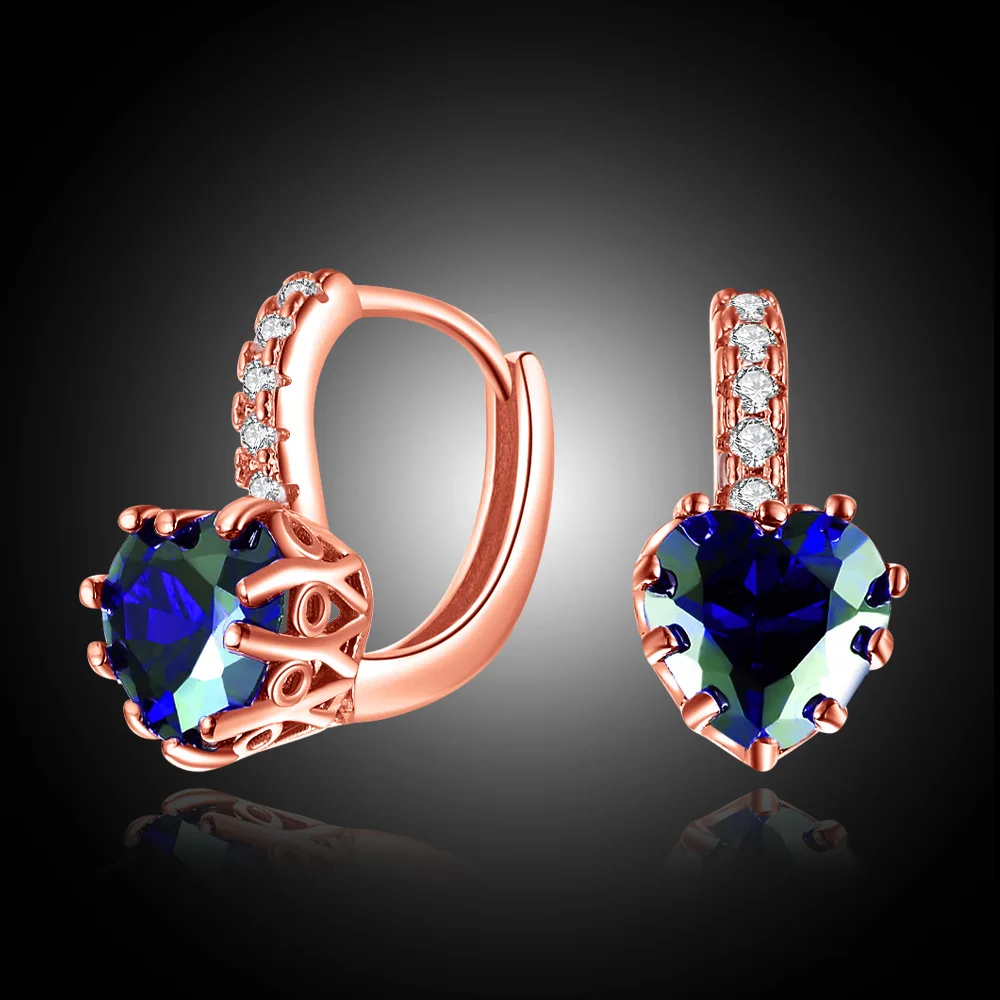 Женские серьги гвоздики с эмалью в виде сердца|stud earrings|stud earrings for womenearrings women |