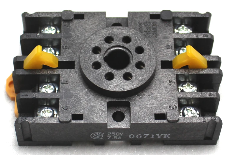 

Free shipping Original imported genuine Omron relay base 8PFA 8PFA1 with G4Q-212S 8PFAI