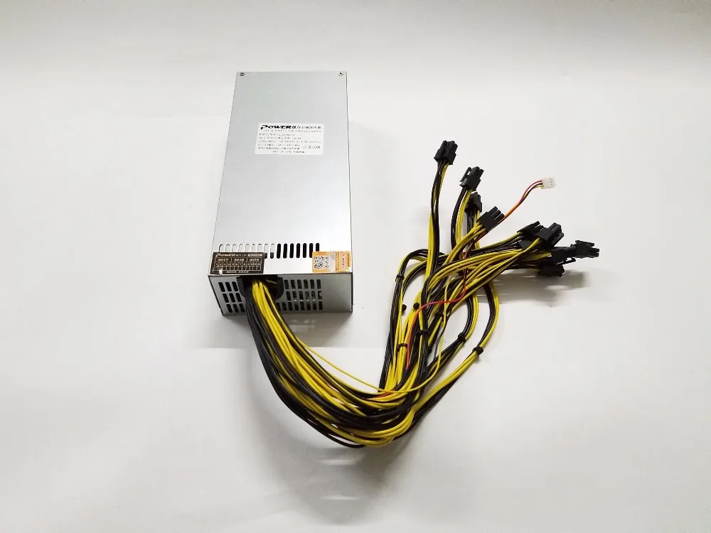 Блок питания для майнинга BTC LTC DASH Miner 2500 Вт 12 В а выход Antminer S7 S9 D3 A3 Baikal X10 Giant B WhatsMiner