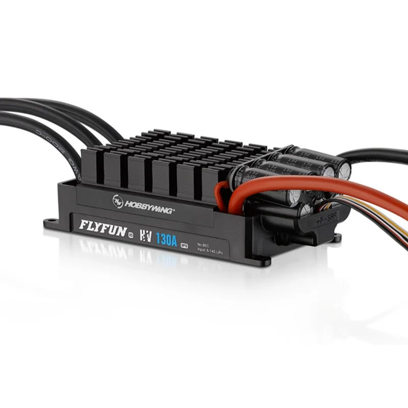 

Hobbywing FLYFUN 130A HV OPTO V5 30201500 ESC high voltage 6-14S LiPo for RC aircraft