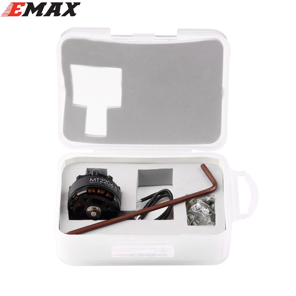 RC двигатель, EMAX MT2208II 1500KV/2000KV CW/CCW бесщеточный двигатель для RC QAV250 F330 Мультикоптер(включая розничную коробку