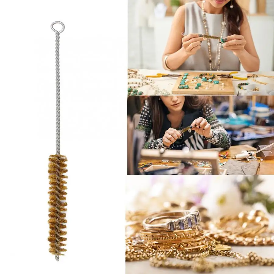 Copper Wire Brush Jewelry Ring Inside Polishing Buffing Grinding