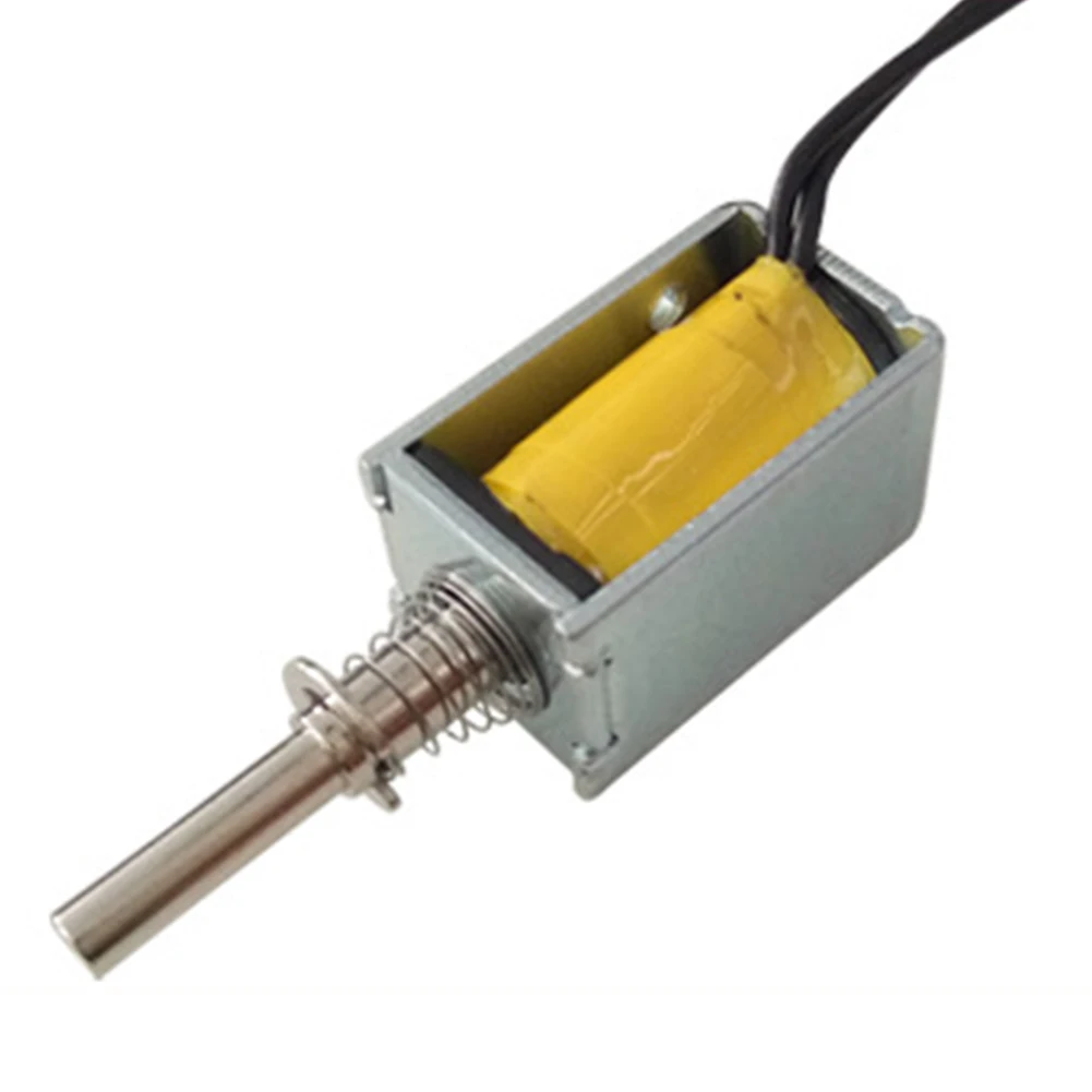 

Appliances Solenoid Electromagnet DC Accessories Durable Push Pull Easy Operation Open Frame Electric Magnet Actuator Linear