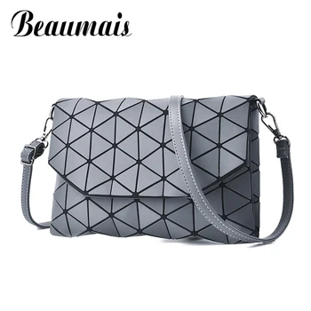 

Beaumais Fashion Bag Women New Designer Messenger Crossbody Bag For Women Tote Geometry Shoulder Bags Folding Handbags WBS305