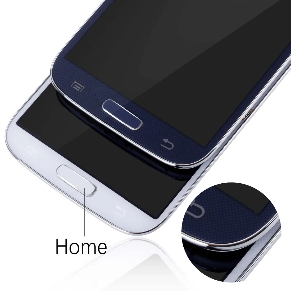 Продажа Дисплей для Samsung S4 LCD GT i9505 i9500 в сборе с тачскрином на рамке Оригинал белый синий