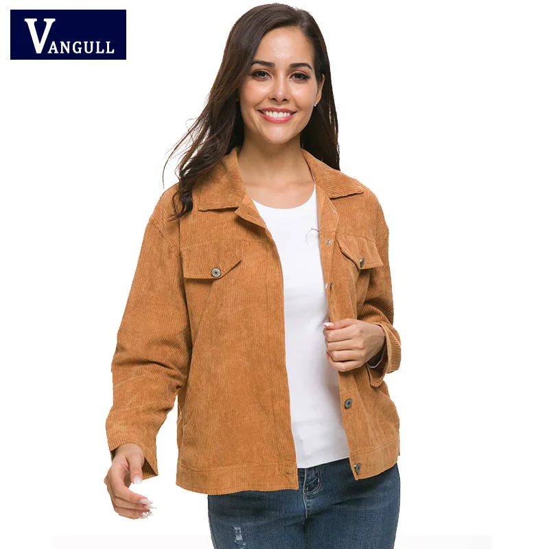 Vangull женский основной куртка английский стиль змеиный принт куртки карманы Зубчатый воротник длинный рукав пальто женская верхняя одежда пальто