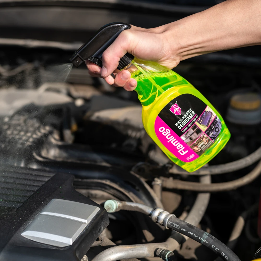 US $22.98 500ml Car Degreaser Multi Purpose Engine Cleaner Liquid Auto Care Spray Cleaning Hydrophobic Glass Coating Grease Cleaner