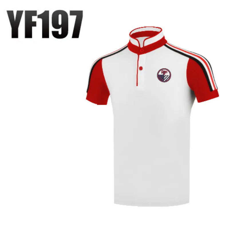 2019 PGM جولف الملابس الأطفال والمراهقين الصيف تنفس النسيج طوق قصيرة الأكمام