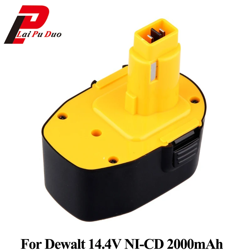 

2.0Ah 14.4V NI-CD power tool replacement battery for Dewalt :DC9091,DE9502,DW9091,DE9094,DW054K-2,DCD930VX,DW928K-2