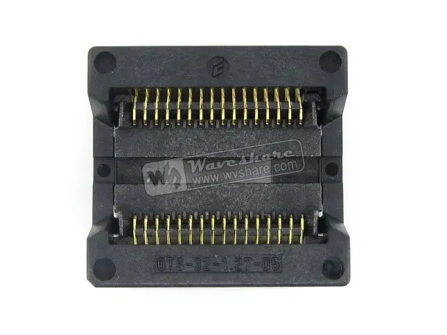 

SOP32 SO32 SO32 OTS-32-1.27-05 Enplas  Test Burn-In Socket Programming Adapter 9.53mm Width 1.27mm Pitch on sale