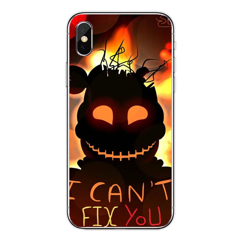 Жесткий чехол Five Nights At Freddy из поликарбоната для iPhone XS MAX XR X 10 8 7 Plus 6 6S 5 5S SE 5C 4 4S