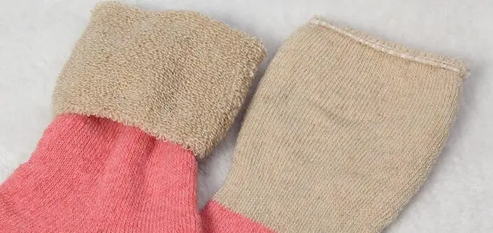 Johnature зимние теплые толстые удобные дышащие новые женские шерстяные однотонные женские носки 5 пар/лот