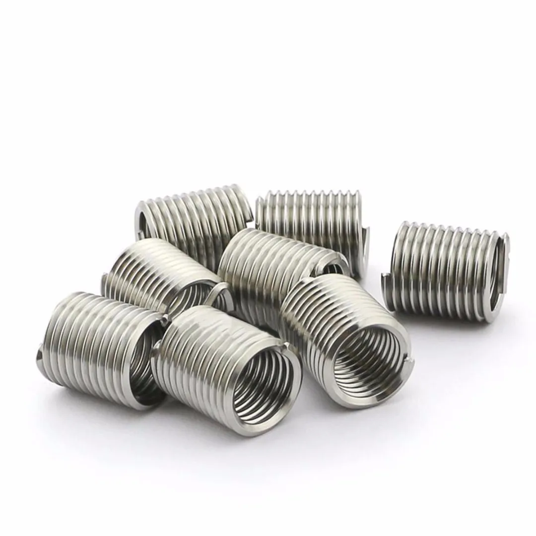 

60pcs/box M3-M12 Stainless Steel Thread Repair Insert Kit M3 M4 M5 M6 M8 M10 M12 Mayitr Hardware Fasteners Repair Accessories