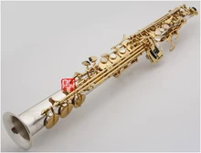 New Japan YANAGISAWA Silver Plating SWO37 B flat Soprano saxophone High Quality musical instruments Soprano professional Free