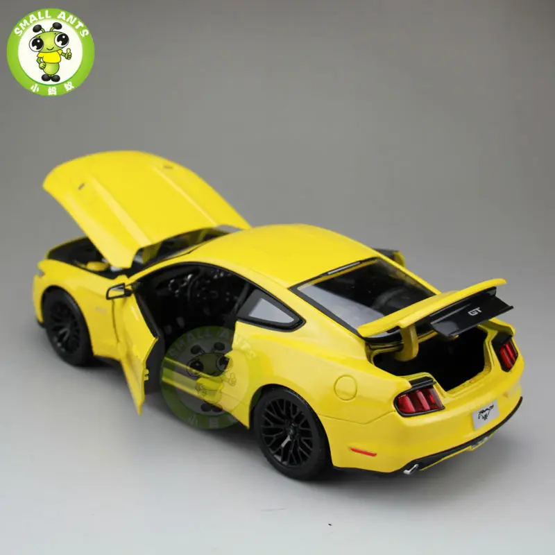 1:18 Ford Mustang GT 5,0 литая модель автомобиля игрушки для детей подарки желтый maisto 31197