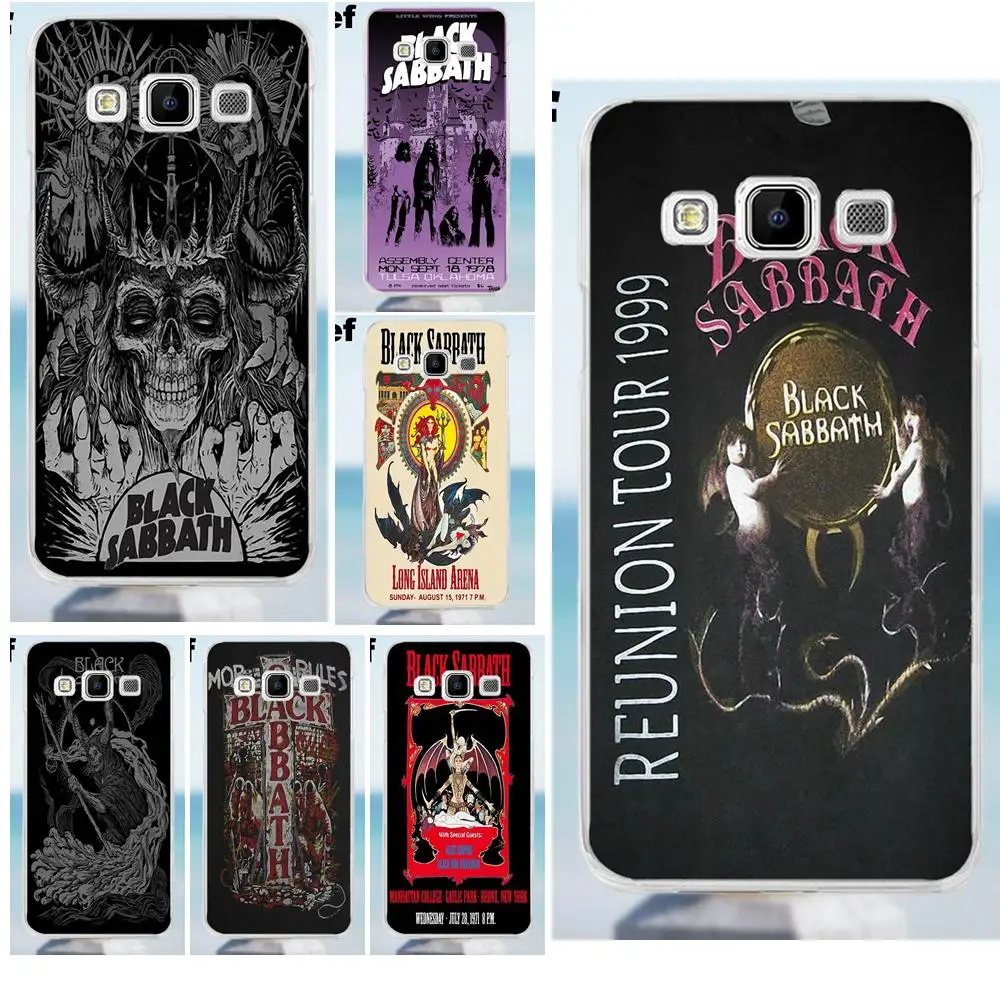 Black Sabbath Jesus Cross Logo TPU Phone Cover Case For