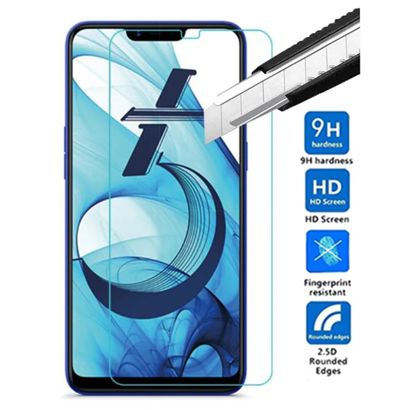 

High Quality 9H Tempered Glass For OPPO AX5 Screen Protector For OPPO AX5 Glass Protective Film Screen Protector