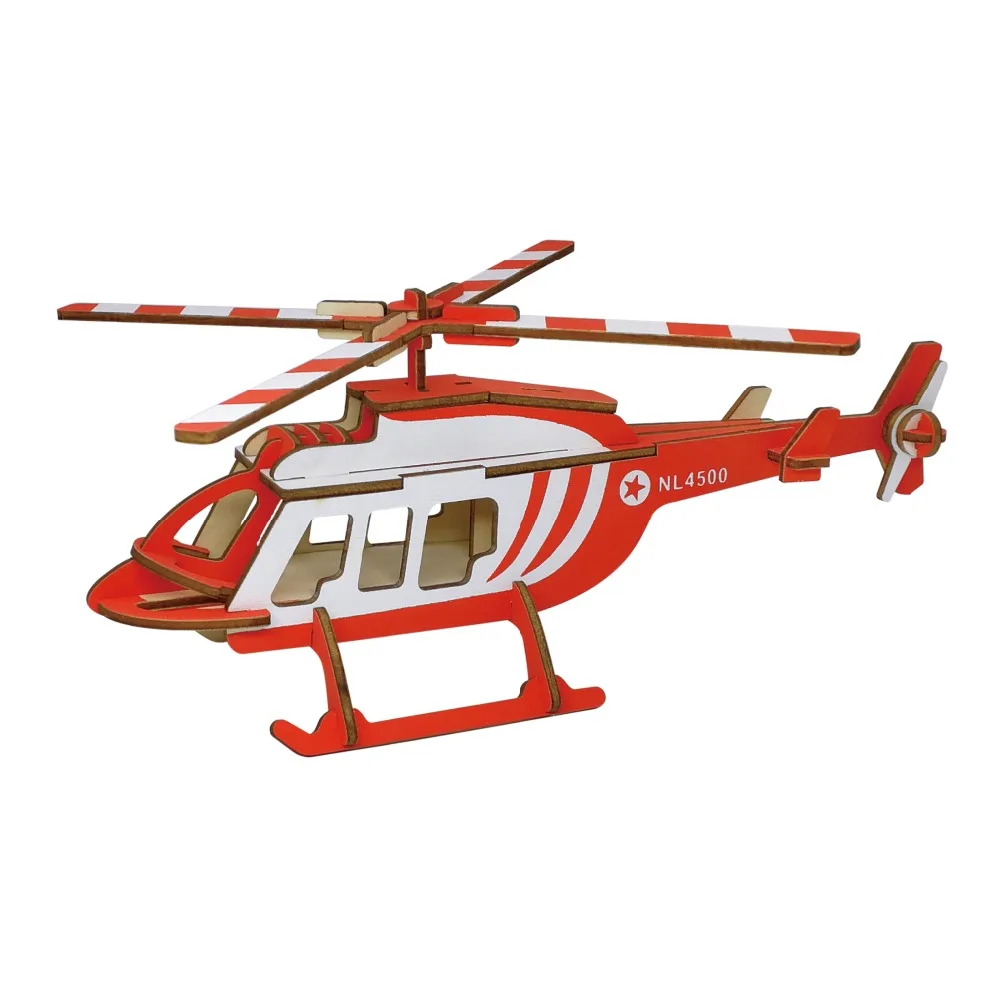 

Transport helicopter Model Kids toys 3D Puzzle wooden toys Wooden Puzzle Educational toys for Children