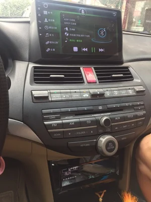 Sale AUTOJIAPIN 10.1" Eight Core Android 8.0 2G RAM 1024*600 Car GPS navigation For Honda accord 8 2008-2013  With Touch Screen 1