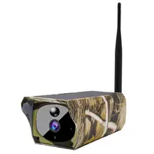 1080P ip-камера на солнечной батарейке 2MP беспроводная Wifi камера видеонаблюдения Водонепроницаемая наружная камера ИК ночного видения Солнечная энергия HD