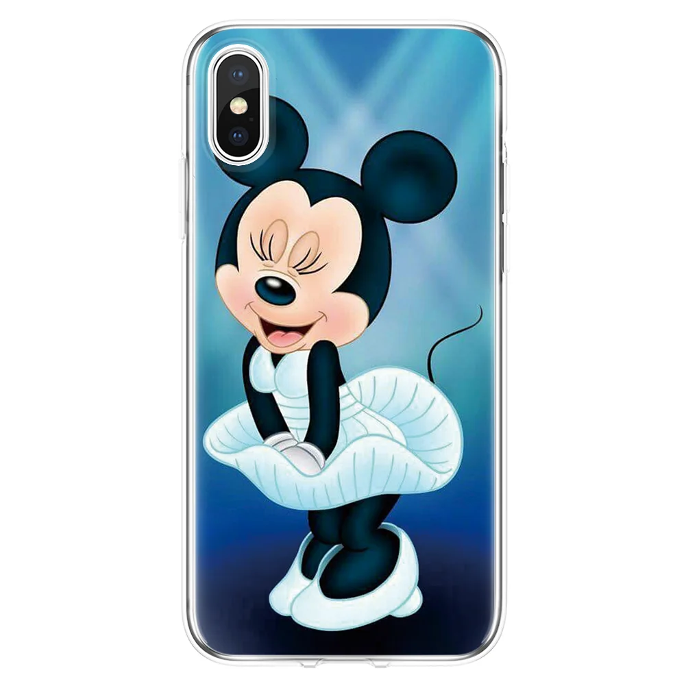 ТПУ мягкий милый чехол с рисунком для iPhone 7 8 Plus 11 Pro 6 6S XR 5S 5C 4 4S SE для Funda iPhone XS Max чехол Крышка корпуса ля iPhone X