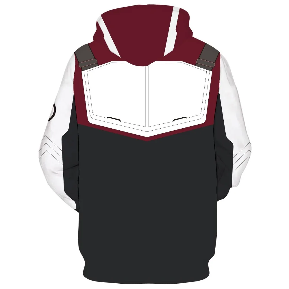2019 New Hoodie  Avengers 4 Endgame Quantum Realm Sweatshirt Jacket Advanced Tech Hoodie Cosplay Costumes (1)