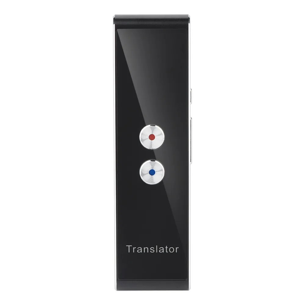 Умный мгновенный голосовой переводчик 40+ языков T8 в режиме реального времени многоязычный речевой интерактивный перевод инструмент Bluetooth Портативный
