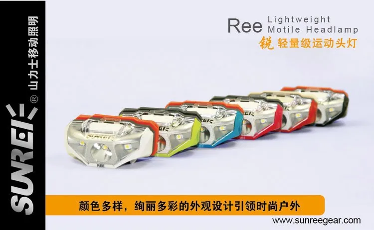 SUNREE 120Lm CREE XTE-R2 белый светодиодный светильник с подвижным налобным фонарем AA головной светильник для улицы