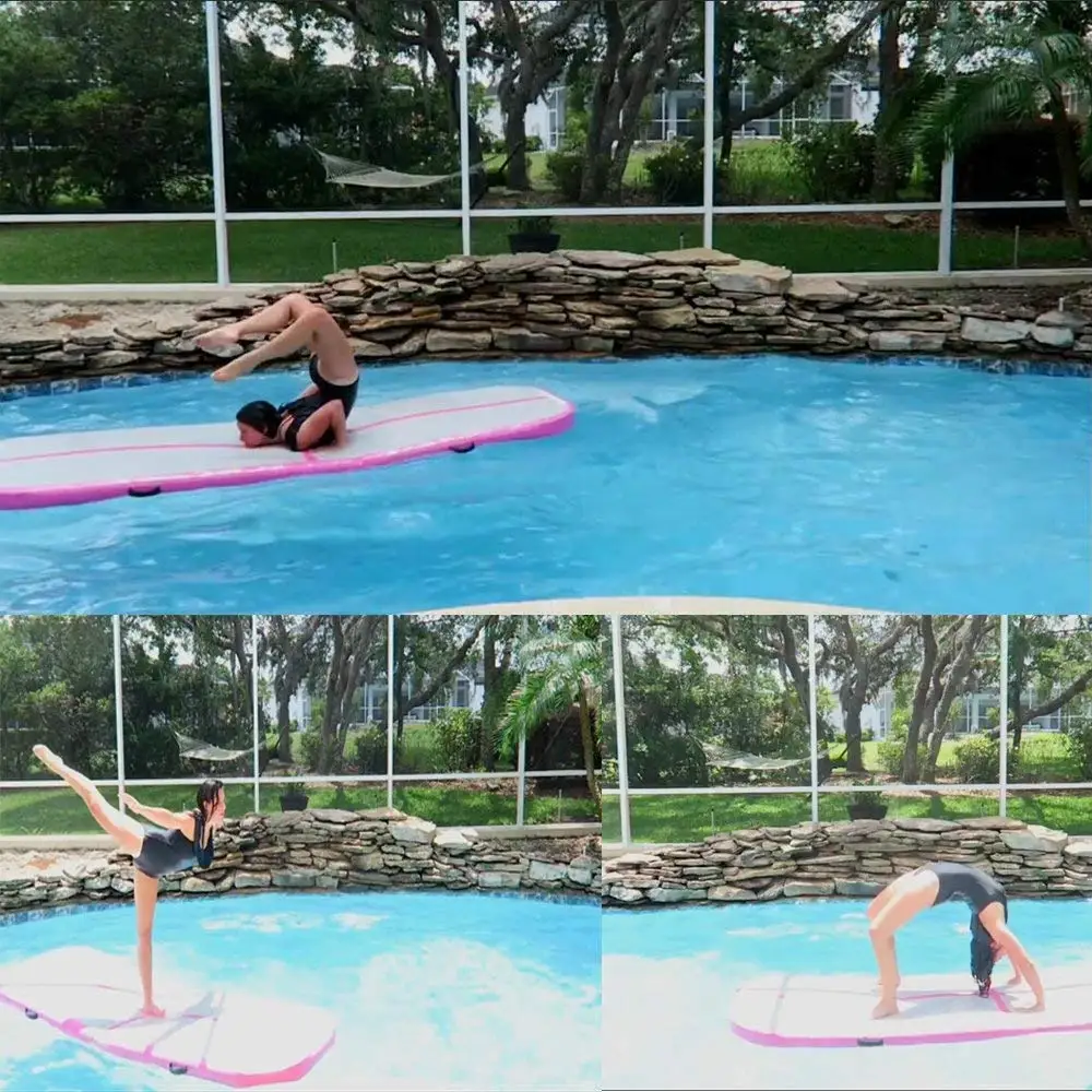 Pool Tumbling Matt Inflatable Mat Pool Gymnastics Mat Inflatable - Main Image