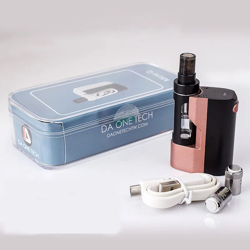 

Hight quality 30W Starter Kit 1000mAh Battery 510 Metal Body Electronic Cigarette Vaporizer New fashion E-Cigarettes Vape Kit